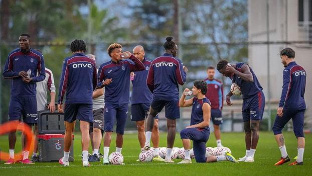 Trabzonspor, Samsunspor maçı hazırlıklarını sürdürdü