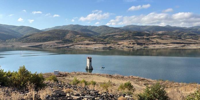 Tekirdağ'da, Naip Barajı'nda doluluk oranı yüzde 11'e çıktı