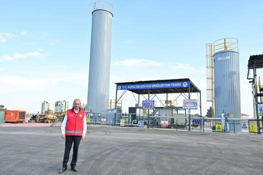 Kepez Belediyesi Emülsiyon Tesisi açılıyor