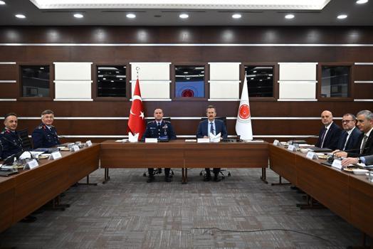 SSB Başkanı Görgün, Hava Kuvvetleri Komutanı Dalkıran'ı ağırladı