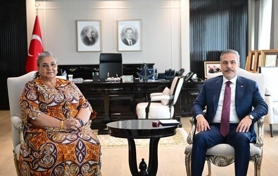 Bakan Fidan, BM Genel Sekreteri Libya Özel Temsilcisi'ni kabul etti