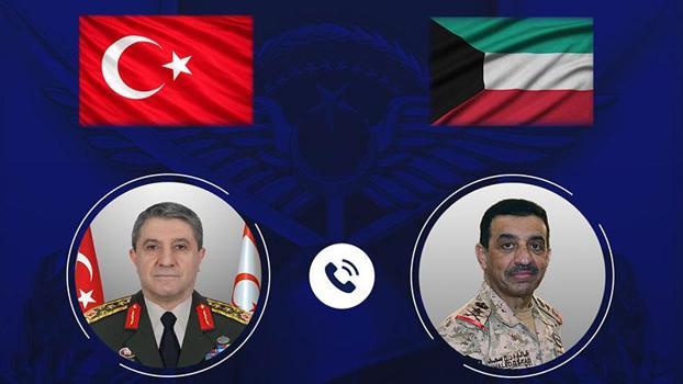 Genelkurmay Başkanı Orgeneral Bayraktaroğlu, Kuveyt'li mevkidaşı Al-Shuraian ile telefonda görüştü