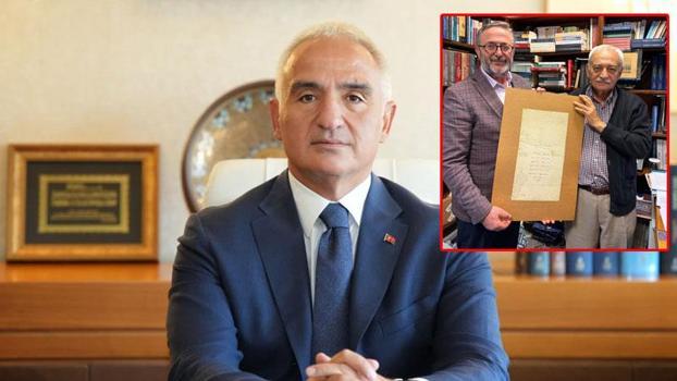 Prof. Dr. Erünsal'ın bağışladığı 525 eserlik koleksiyon, dijital erişime açıldı