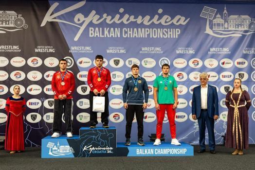 Yıldırım Belediyesporlu güreşçilerden Balkan Şampiyonası’nda 2 madalya