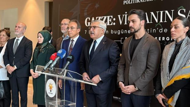 AK Parti'de 'Gazze' fotoğraf sergisi