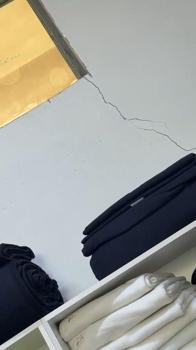 Maltepe'de bina çökmeden önce kaydedilen görüntüler ortaya çıktı: Çatlaklar gün geçtikçe büyüyor