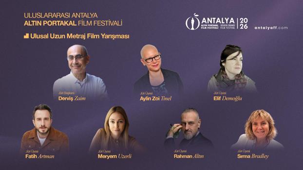 Altın Portakal’ın 'Ulusal Uzun Metraj Film Yarışması'nda jüri üyeleri belli oldu