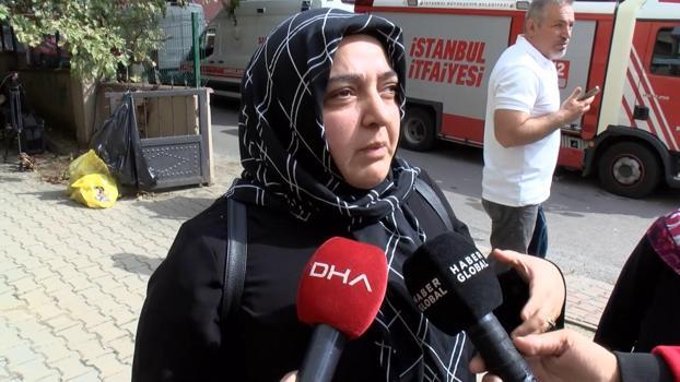 Maltepe’de binanın çöktüğü anları görenler konuştu: Deprem olduğunu zannettik