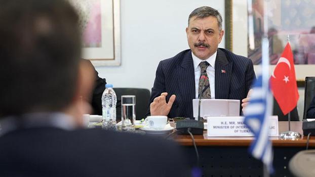 Bakan Çiftçi Yunanistan mevkidaşı Chrisochoidis ile bir araya geldi