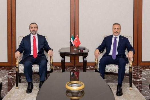 Bakan Fidan, Suriyeli mevkidaşı Şeybani ile bir araya geldi