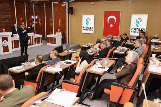 Esenler Belediyesi ekim ayı meclis toplantısı gerçekleşti