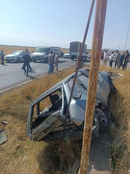 Diyarbakır’da otomobiller çarpıştı: 8 yaralı