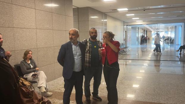 İsmail Saymaz ifade vermek için adliyeye geldi