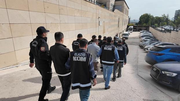 Elazığ’da tefecilik operasyonunda 4 şüpheli tutuklandı