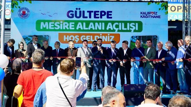 Kağıthane’de 10 dönümlük mesire alanı hizmete açıldı