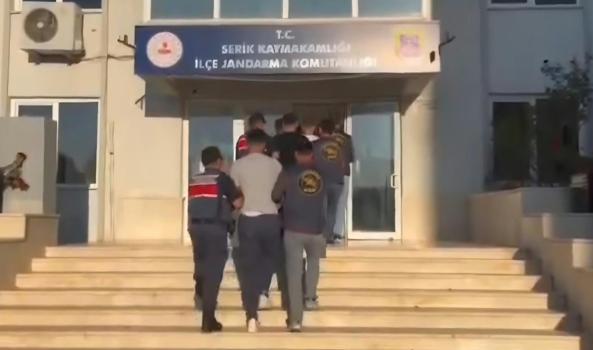 Antalya’da 2 orman yangınıyla ilgili 6 şüpheli gözaltında