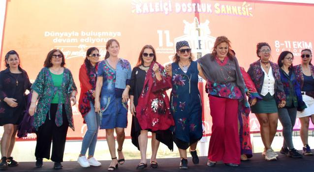 Sanatçı kadınlar manken oldu