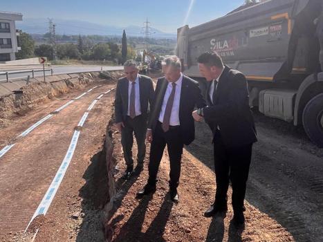 Ballıkaya Barajı İsale Hattı Projesi’ndeki çalışmaları sürüyor