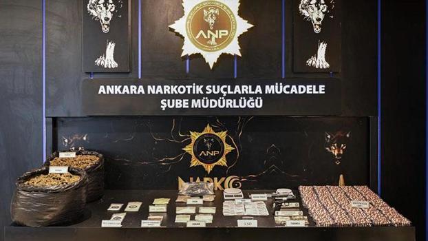 Ankara’da narkotik operasyonları: 43 tutuklama