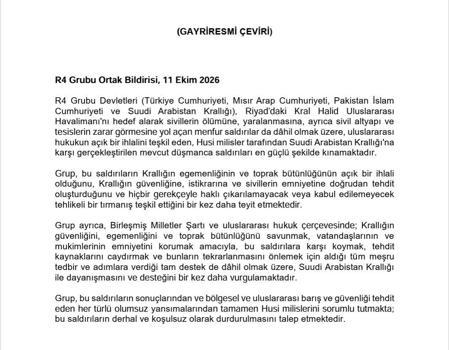 Riyad'daki havalimanı saldırılarına 4 ülkeden ortak tepki