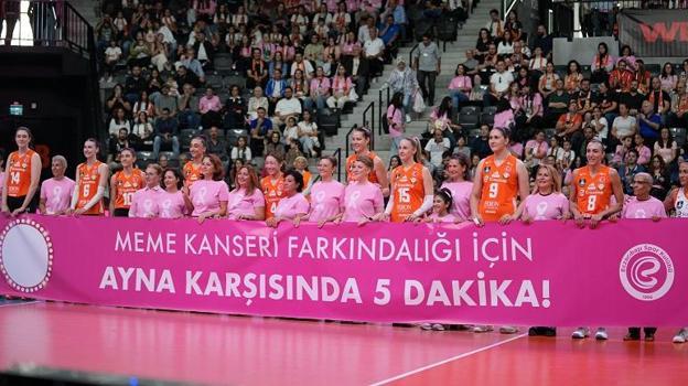 Memorial ve Eczacıbaşı’ndan meme kanseri farkındalık maçı