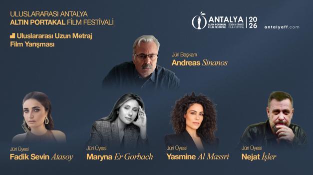 Altın Portakal’ın 'Uluslararası Uzun Metraj Film Yarışması'nda jüri üyeleri belli oldu