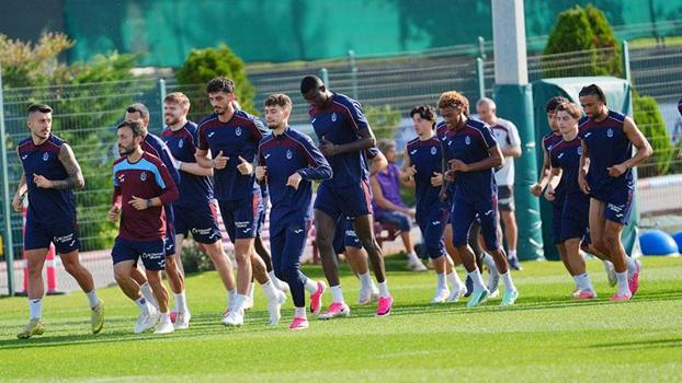 Trabzonspor, KuPS maçı hazırlıklarını sürdürdü