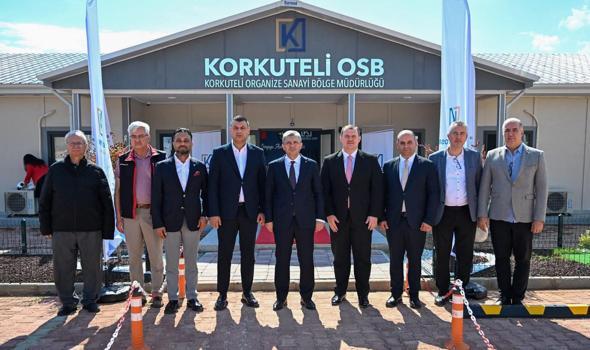 Korkuteli OSB'de altyapı yüzde 99 tamam