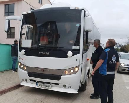 Okul servislerine yönelik denetimler sürüyor