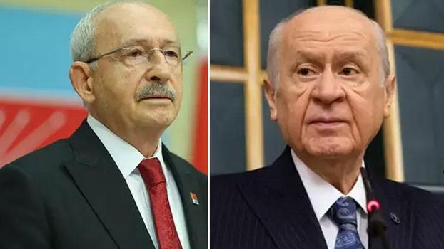 Bahçeli, Kılıçdaroğlu ile Meclis'te bir araya geldi