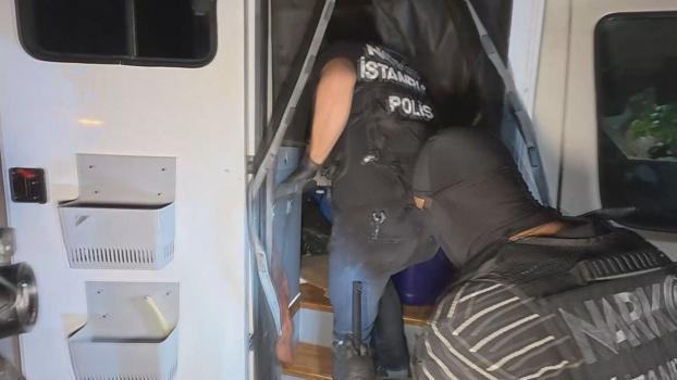Şişli'de uyuşturucu operasyonunda 213 kilogram metamfetamin ele geçirildi