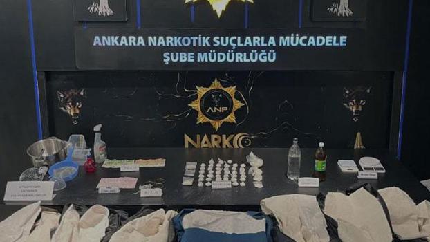 Ankara'da uyuşturucu operasyonu: 3 gözaltı