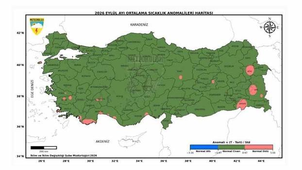 56 yılın en sıcak 13’üncü eylül ayı yaşandı