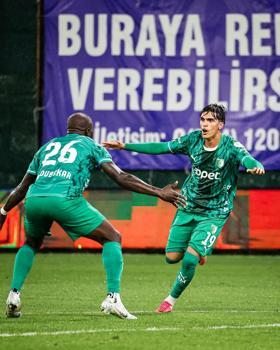 Bodrum FK'da Berkay'ın siftah sevinci