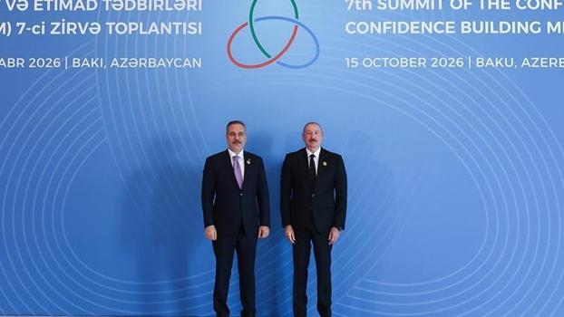 Dışişleri Bakanı Fidan, Bakü’de gerçekleştirilen CICA 7’nci Zirvesi’ne katıldı