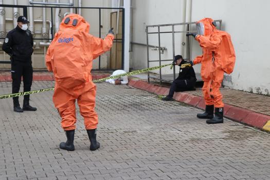 Kayseri'de kimyasal, biyolojik, radyolojik ve nükleer tehditler tatbikatı
