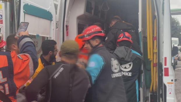 Beykoz’da sel nedeniyle su tahliyesi yaparken kuyuya düşen işçi öldü