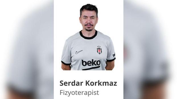 Beşiktaş'tan Fizyoretapist Serdar Korkmaz'ın sağlık durumuna dair açıklama: Hayati tehlikesi bulunmamaktadır