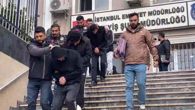 İstanbul'da 'Change' otomobil operasyonunda gözaltına alınan 22 şüpheli adliyeye sevk edildi