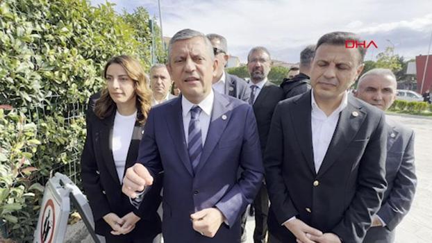 Özgür Özel, İBB davası öncesi Silivri'de konuştu