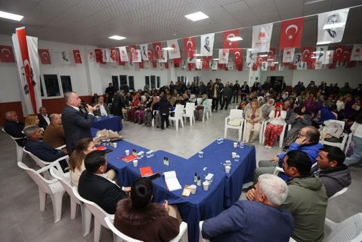 Başkan Balaban, çiftçi kadınlarla buluştu