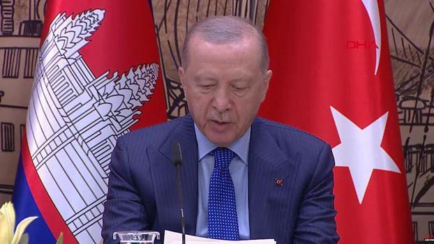 Cumhurbaşkanı Erdoğan: Kamboçya'nın savunma sanayi ürünlerimize ilgisinden memnunuz