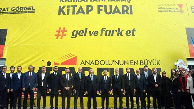 11’inci Uluslararası Kahramanmaraş Kitap Fuarı açıldı