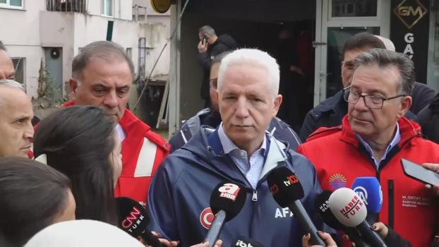 Vali Davut Gül, Ayazağa'da açıklama yaptı