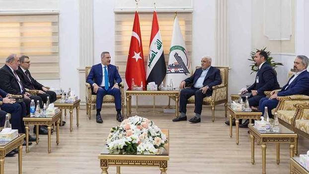Bakan Fidan, Haşdi Şabi Komisyonu Başkanı Fayyad ile bir araya geldi