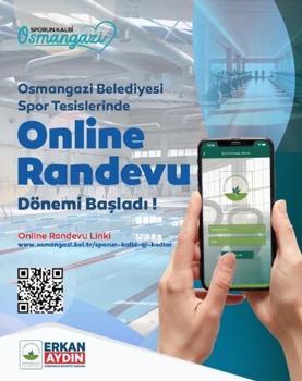 Osmangazi’de spor hizmetlerine erşimde dijital dönem