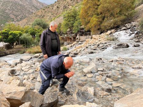 Kanispi şelalesi sonbahar yağışlarıyla yeniden akmaya başladı