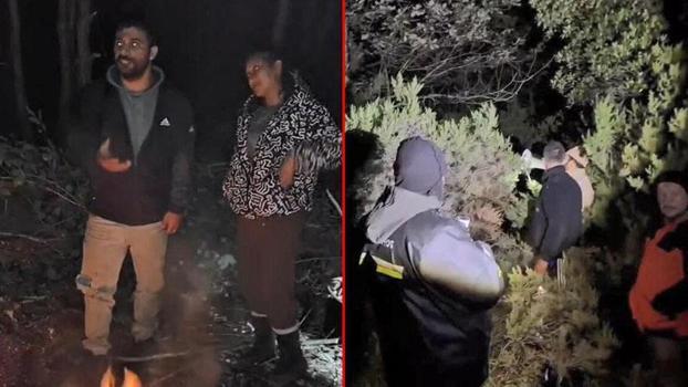 Çatalca'ya mantar toplamaya gelen 2 kişi ormanda kayboldu; saatler sonra bulundular