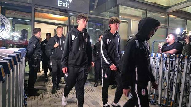 Beşiktaş kafilesi Trabzon’da