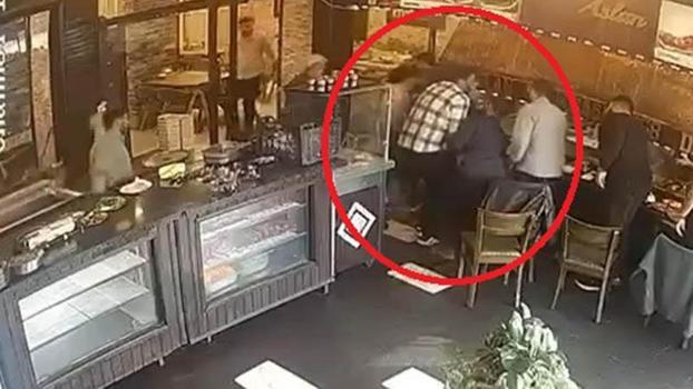 Nefes borusuna salatalık parçası kaçan müşteriyi işletmeci kurtardı